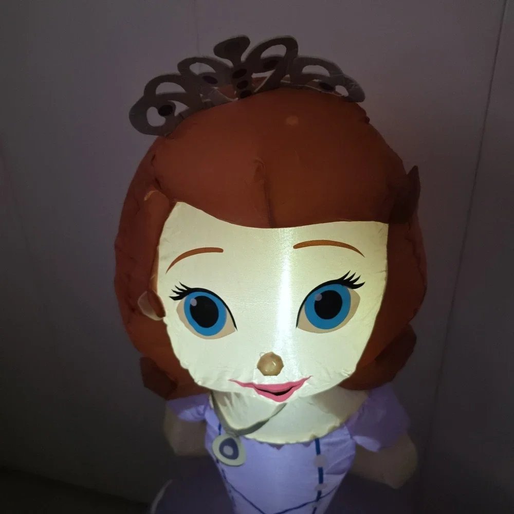 Disney Princess Sofia The First Light Up LED Airblown Inflatable - 3.5 ft TESTED
